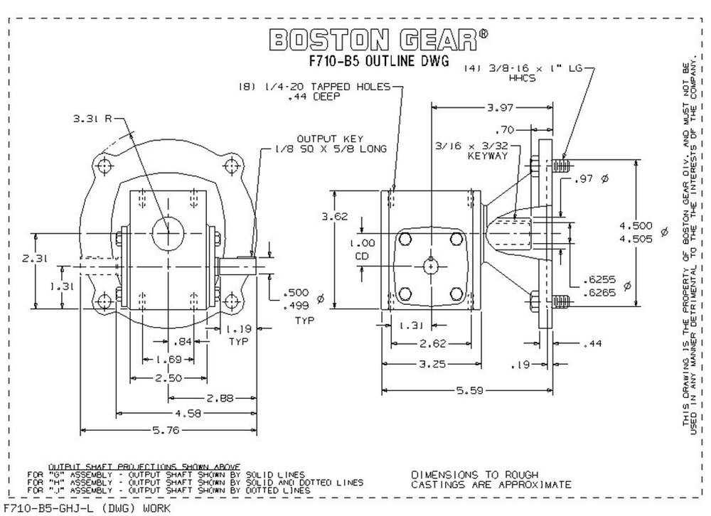 Image of Boston Gear F710-30-B5-G