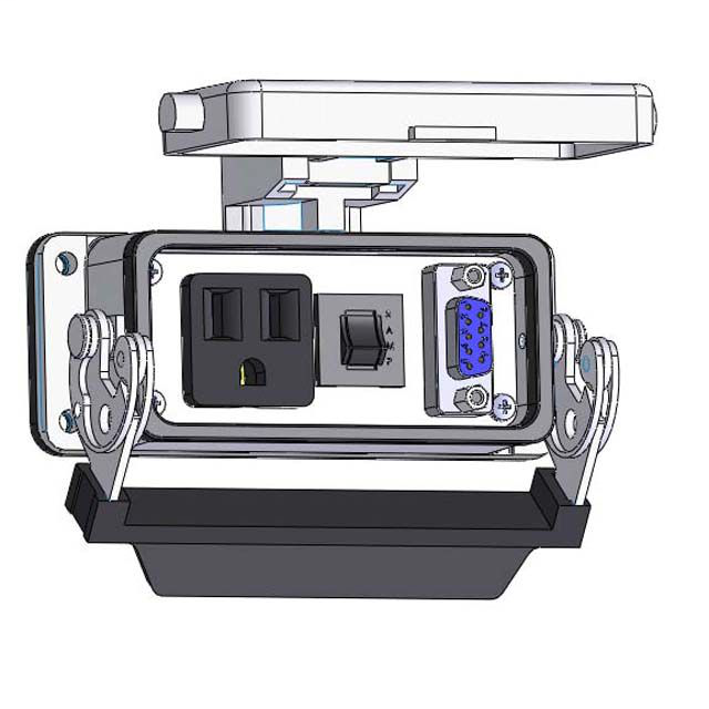 Image of Mencom DP1-DB9-R-16LS