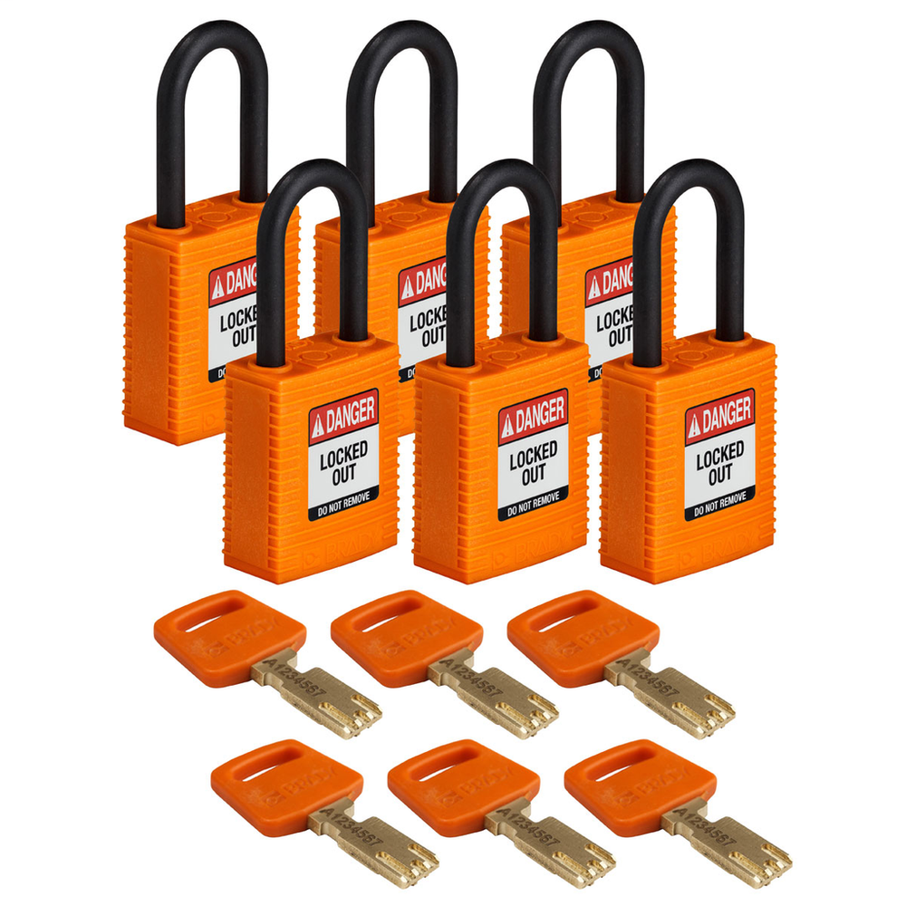 Image of Brady NYL-ORG-38PL-KD6PK