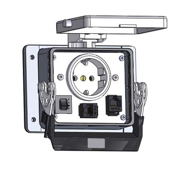 Image of Mencom EP-2RJ45-R-32