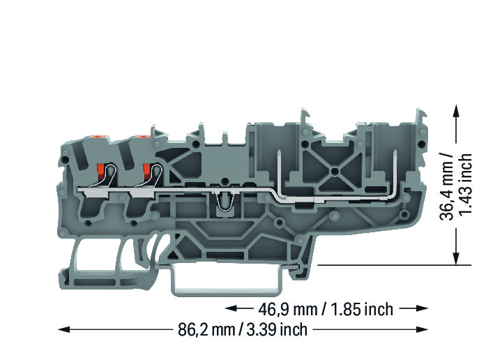 Image of WAGO 2222-1401/999-953