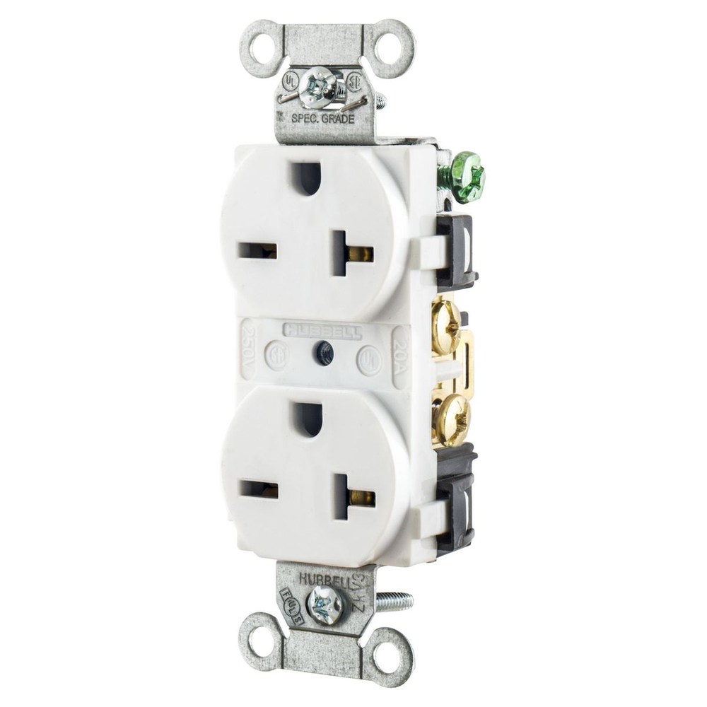 Image of Hubbell Wiring Device-Kellems 5462WHI