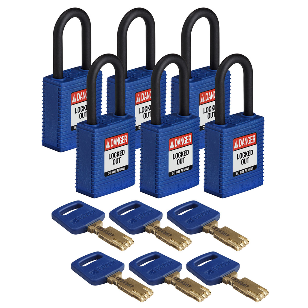 Image of Brady NYL-BLU-38PL-KA6PK