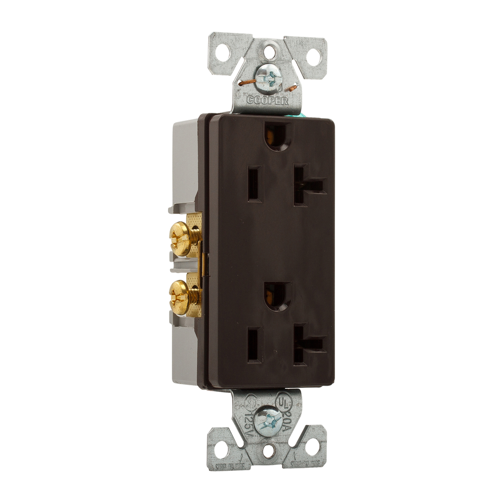 Image of Cooper Wiring Devices 6352B-BU