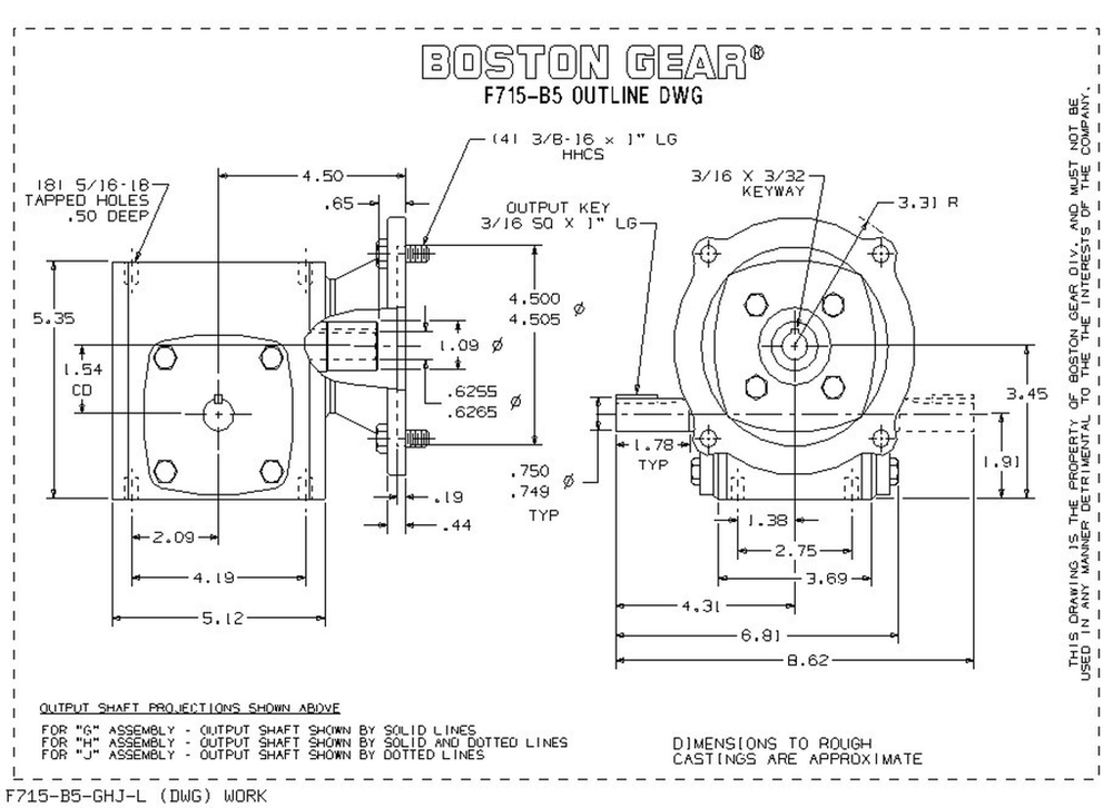 Image of Boston Gear F715-10-B5-H