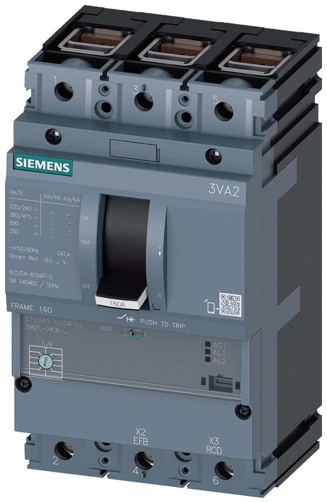 Image of Siemens 3VA2163-7HK36-0AA0