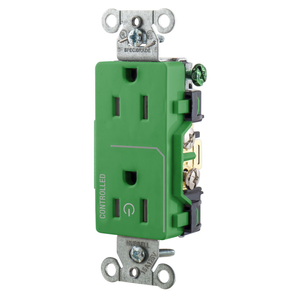 Image of Hubbell Wiring Device-Kellems DR15C1GN