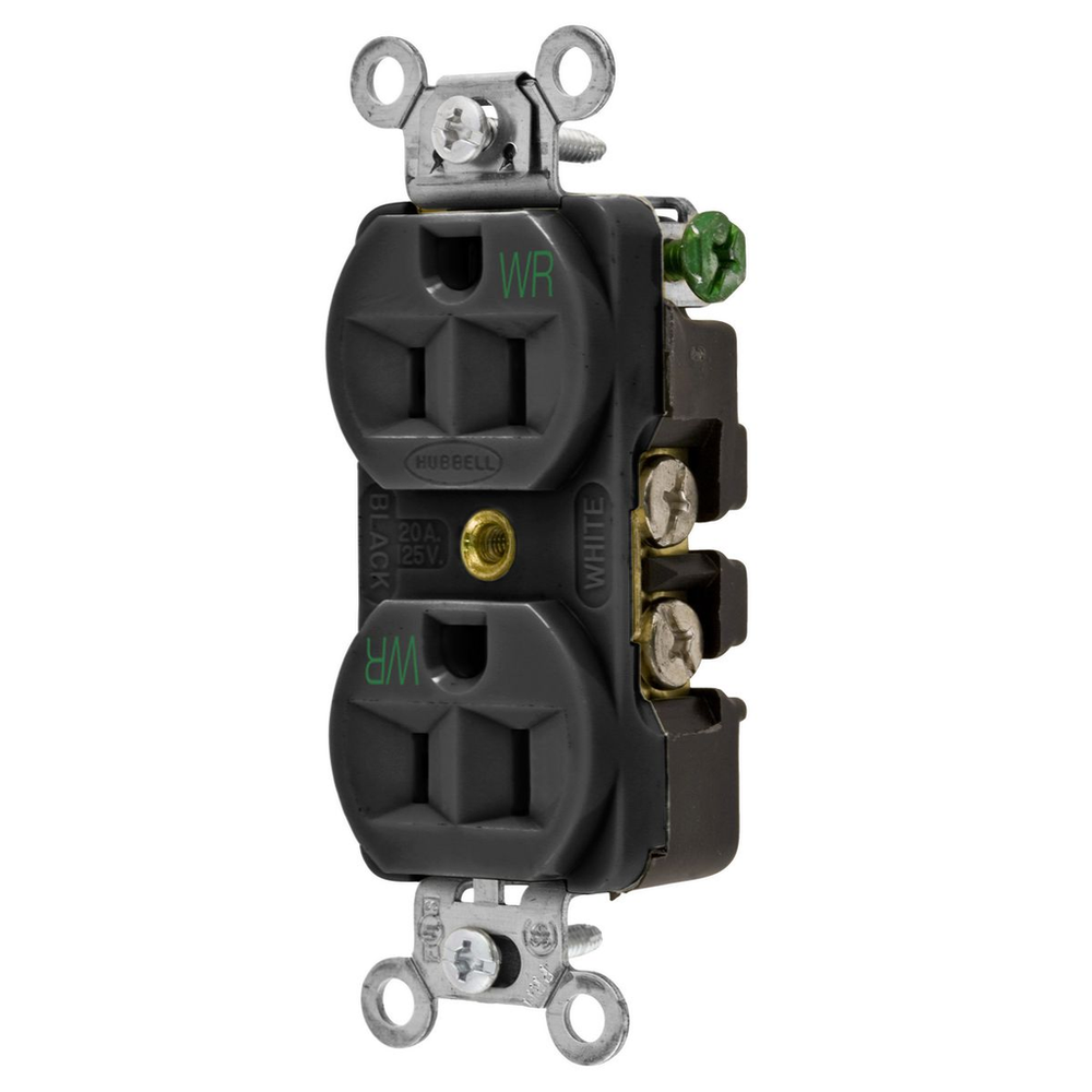 Image of Hubbell Wiring Device-Kellems 5262BKWR