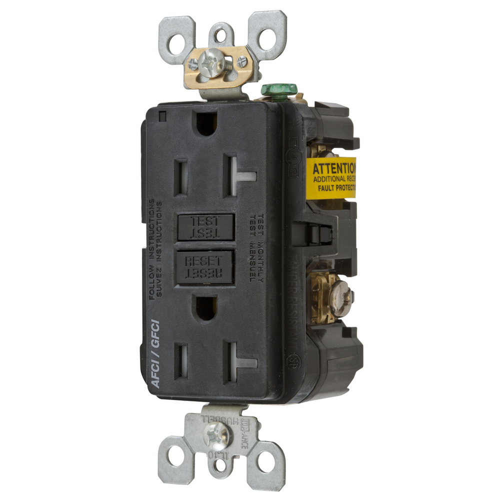 Image of Hubbell Wiring Device-Kellems AFGF20TRBK