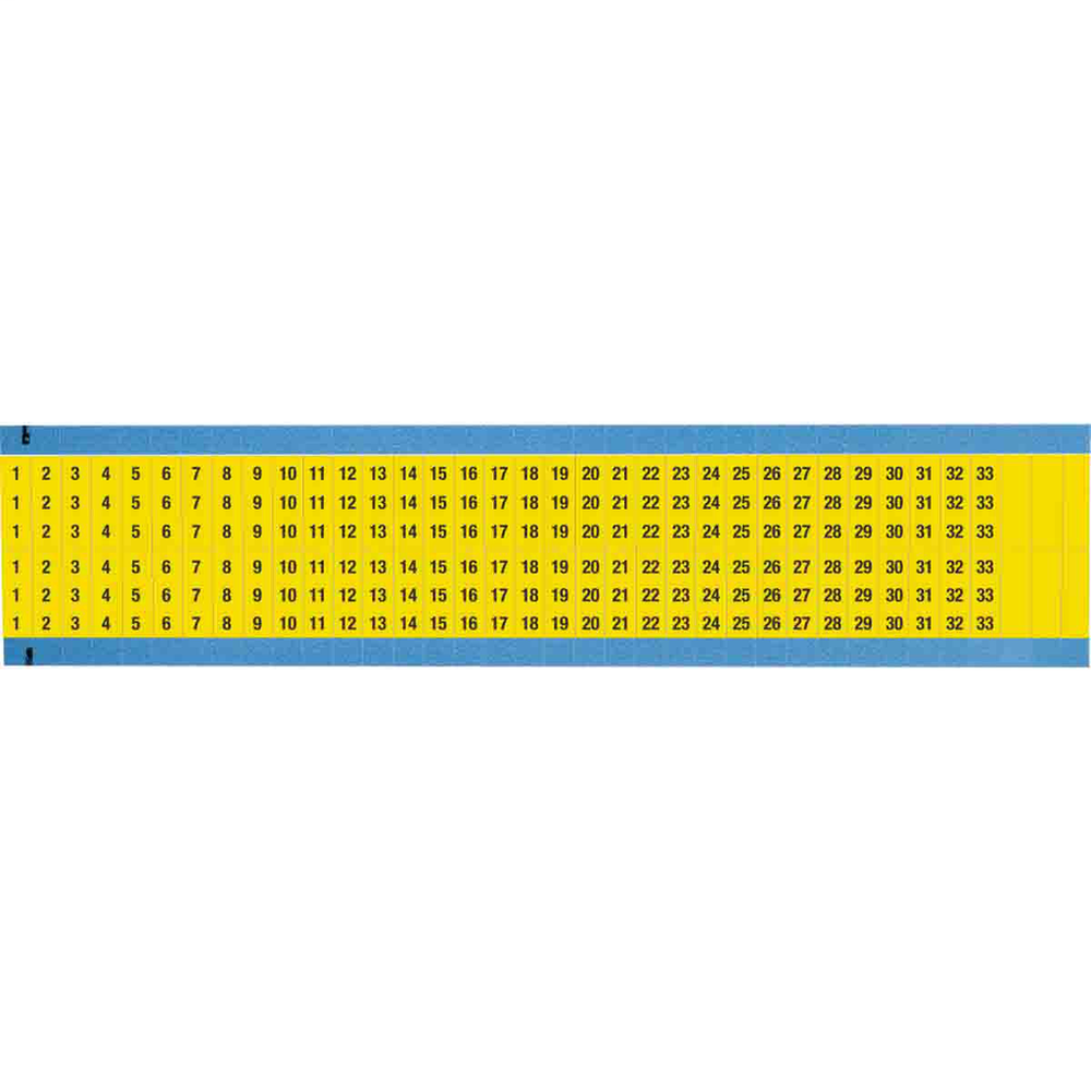 Image of Brady WM-1-33-YL-SC-PK
