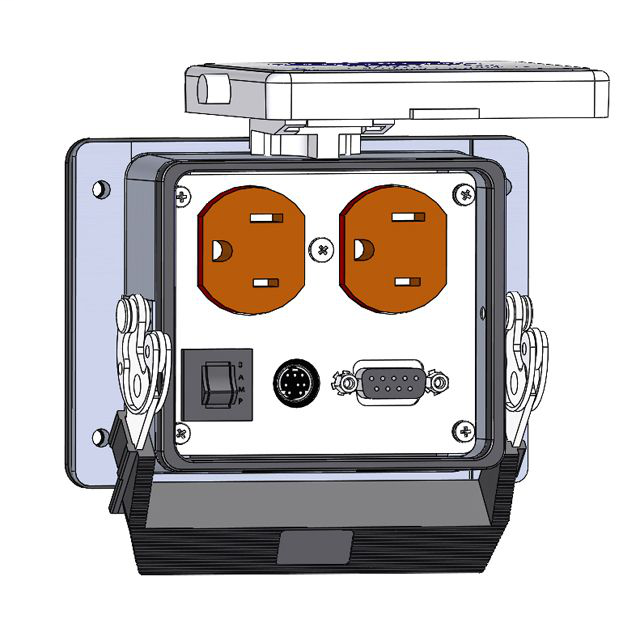 Image of Mencom DHDP-DB9-8M-R-32