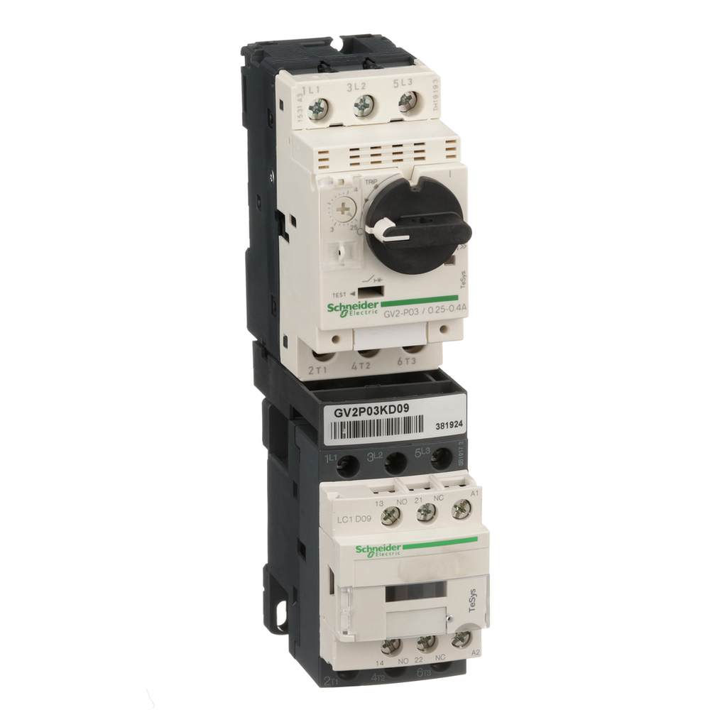 Image of Schneider Electric GV2P03KD09BL