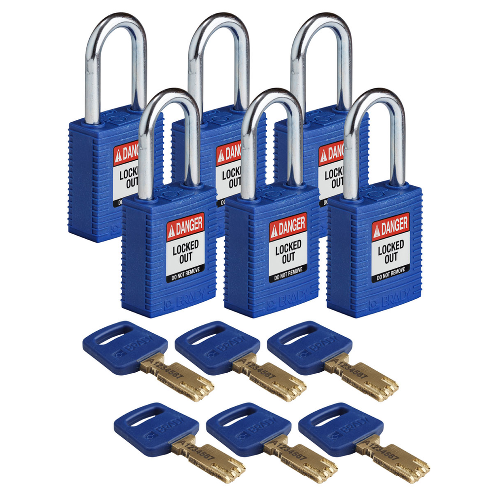Image of Brady NYL-BLU-38ST-KA6PK