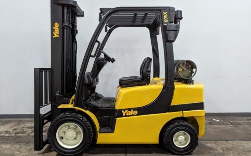 2009 Yale GLP060VX 6000LB Pneumatic Forklift LPG Lift Truck 91/193